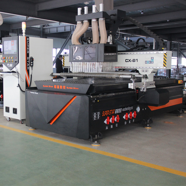 SUPERSTAR CNC CX-B1 Máquina de corte de carpintería múltiple