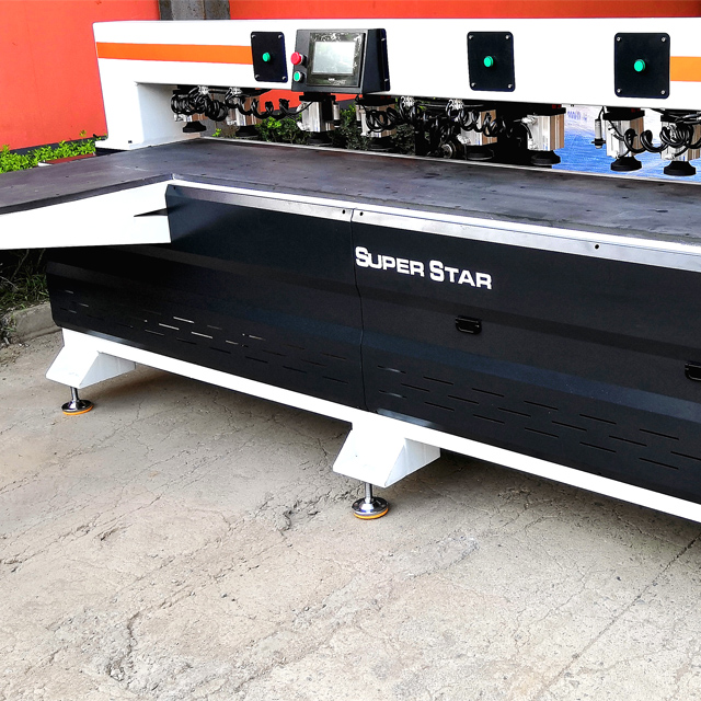 Máquina de perforación lateral Superstar CX-1625 para muebles de panel